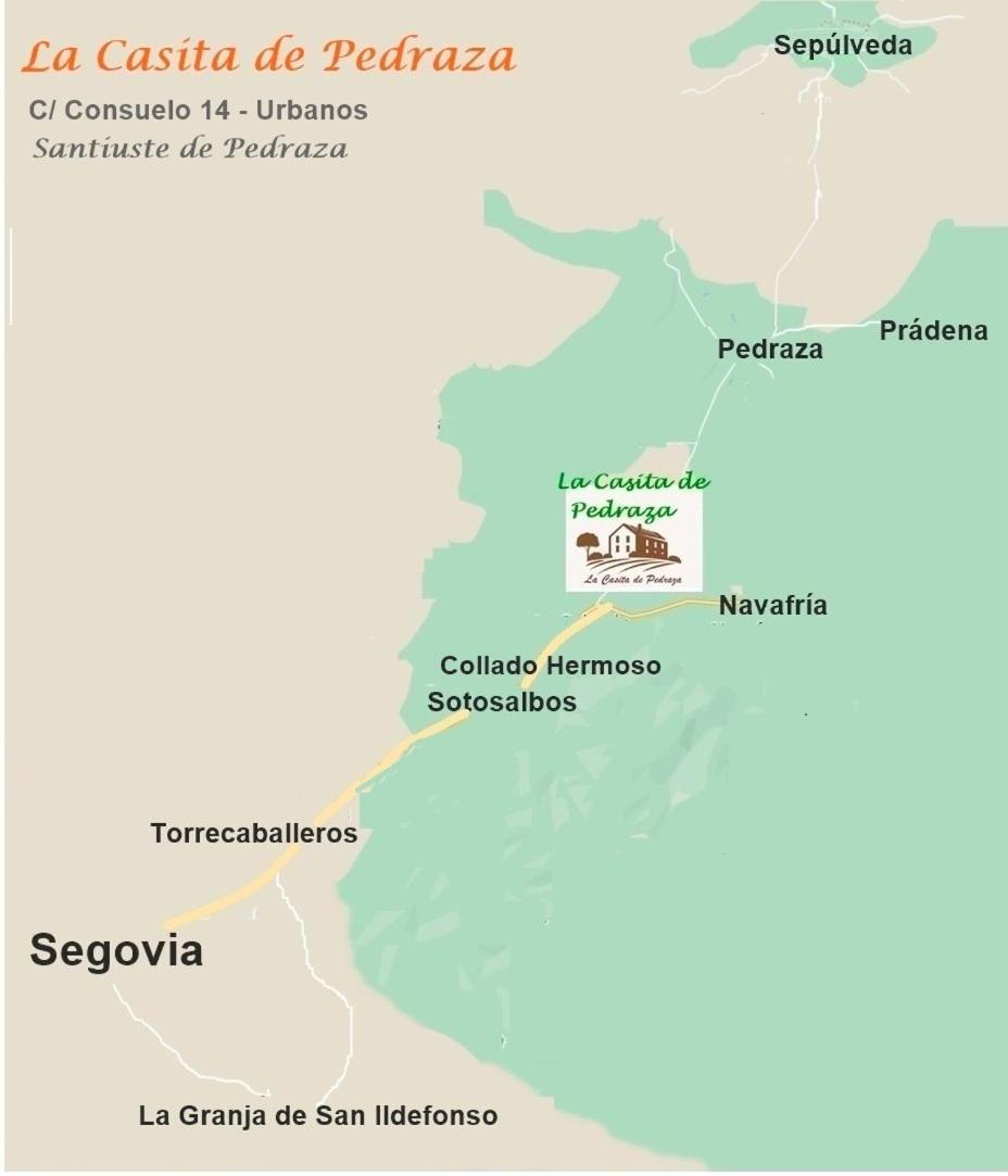 塞哥维亚La Casita De Pedraza别墅 外观 照片